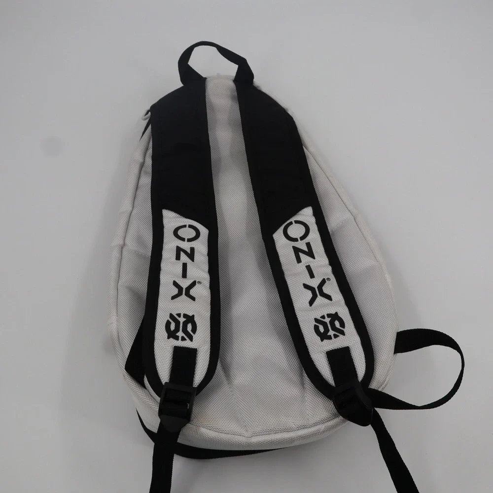 Onix Pickleball Backpack Black White Padded Straps Athletic‎ Court Bag